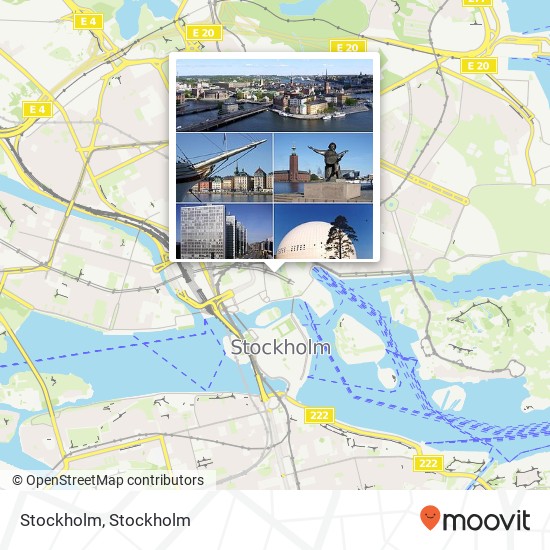 Stockholm map