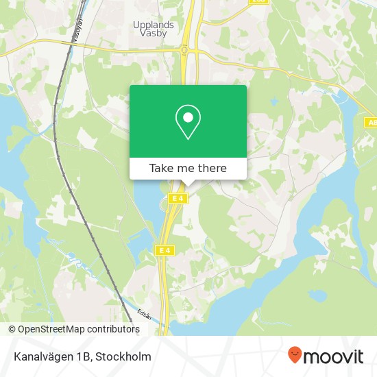 Kanalvägen 1B map