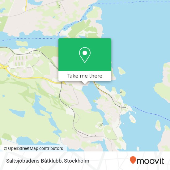 Saltsjöbadens Båtklubb map