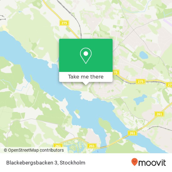 Blackebergsbacken 3 map