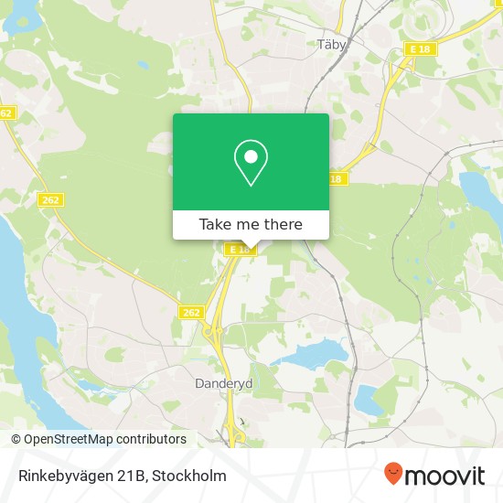Rinkebyvägen 21B map
