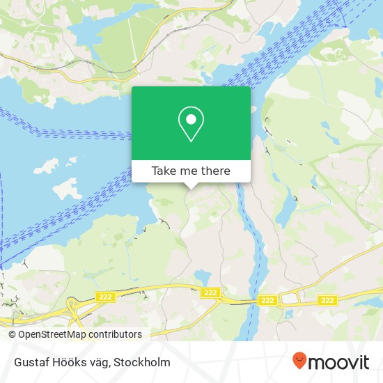 Gustaf Hööks väg map