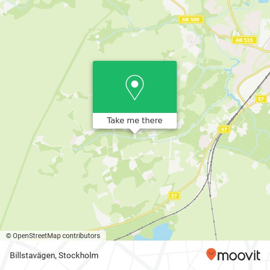 Billstavägen map