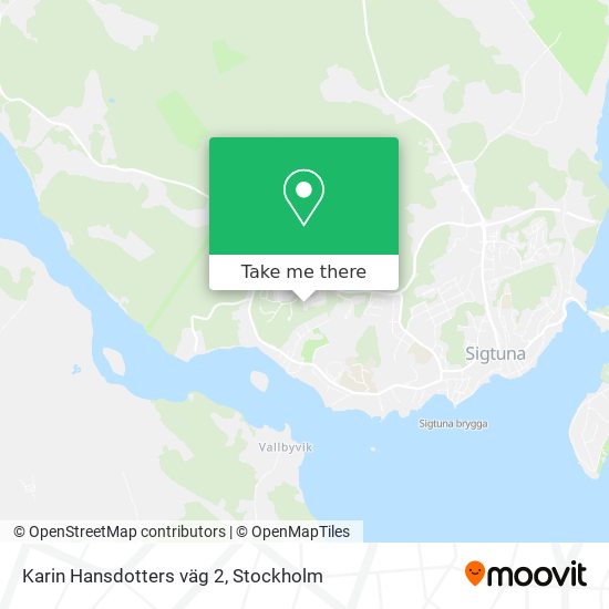 Karin Hansdotters väg 2 map