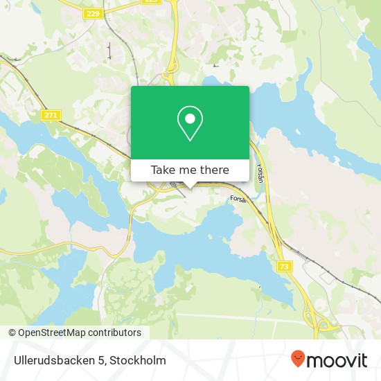 Ullerudsbacken 5 map