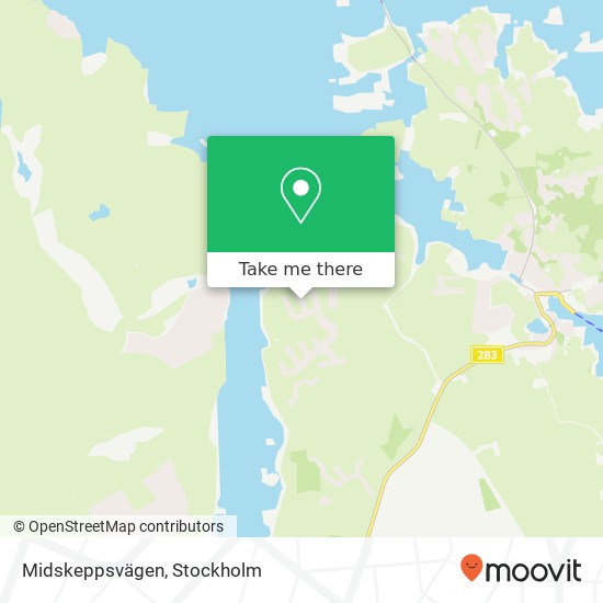 Midskeppsvägen map