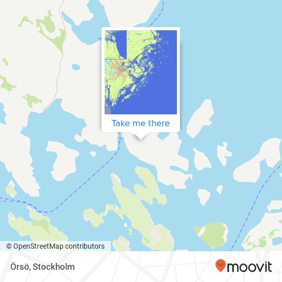 Örsö map