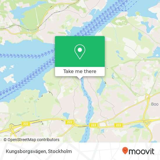 Kungsborgsvägen map