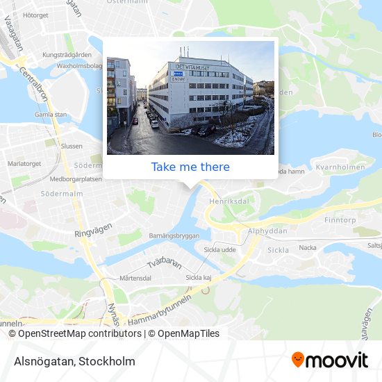 Alsnögatan map