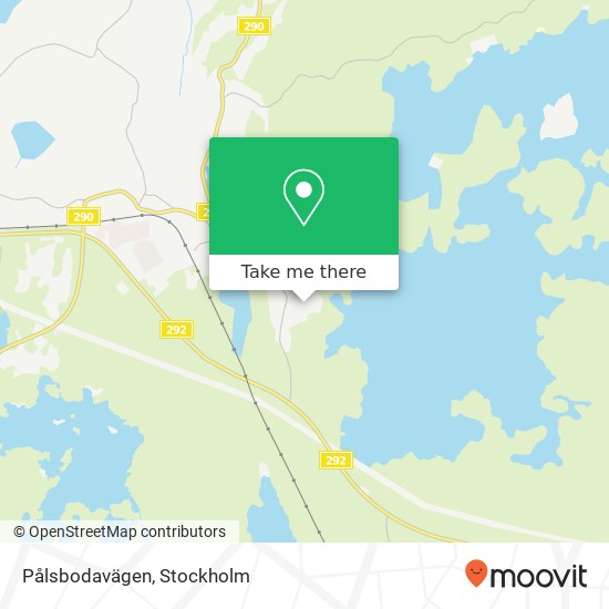 Pålsbodavägen map