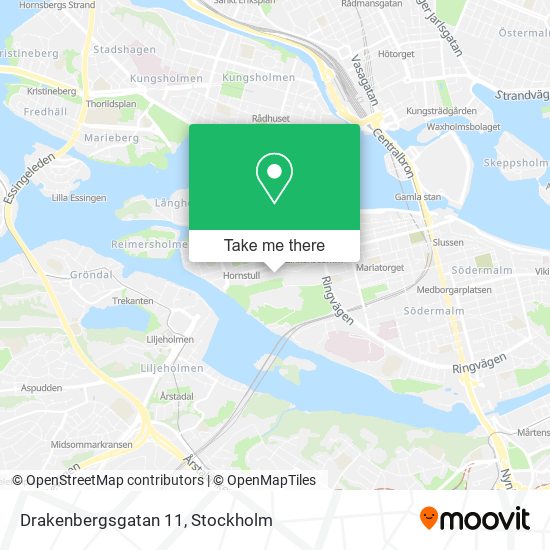 Drakenbergsgatan 11 map