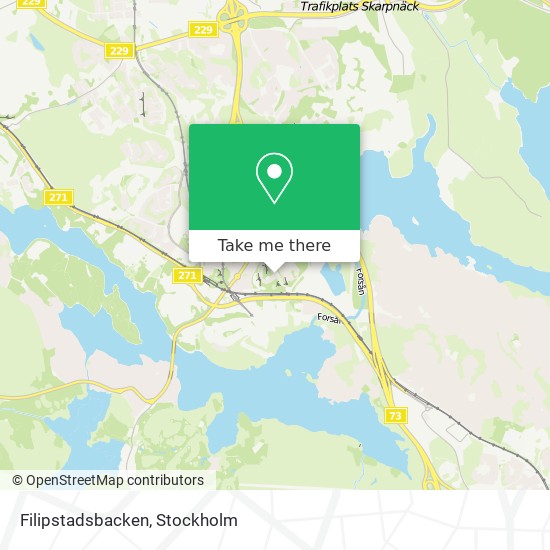 Filipstadsbacken map