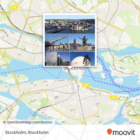 Stockholm map