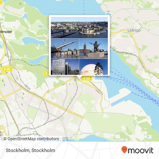 Stockholm map