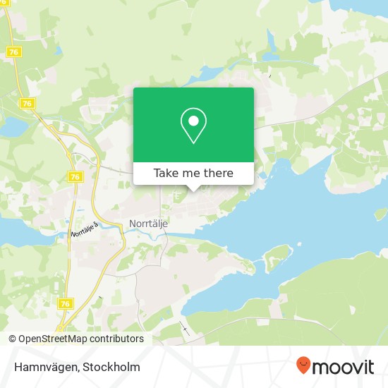 Hamnvägen map