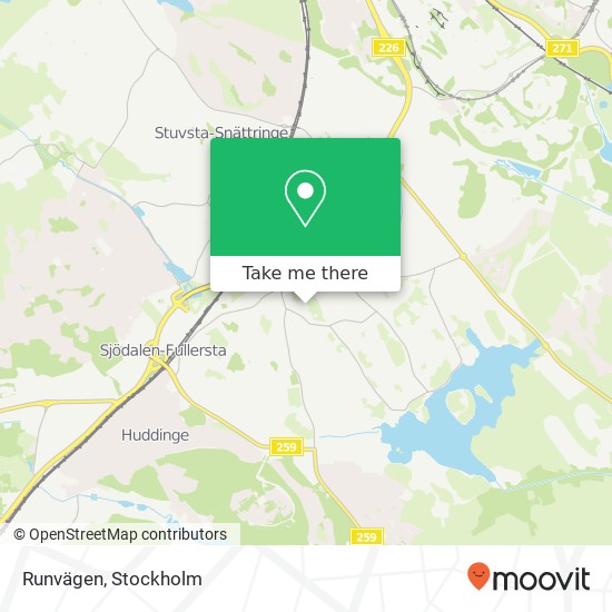 Runvägen map