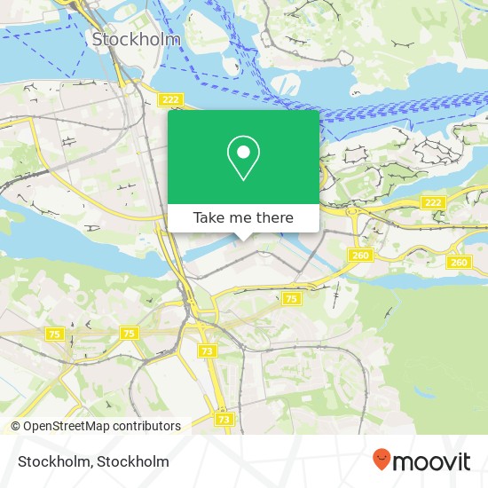 Stockholm map