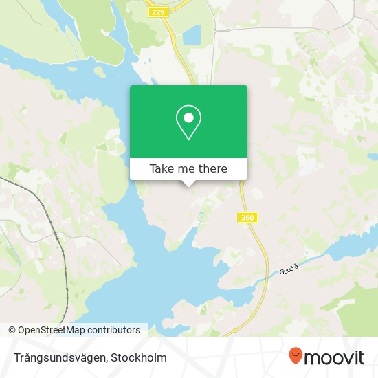 Trångsundsvägen map