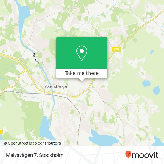 Malvavägen 7 map