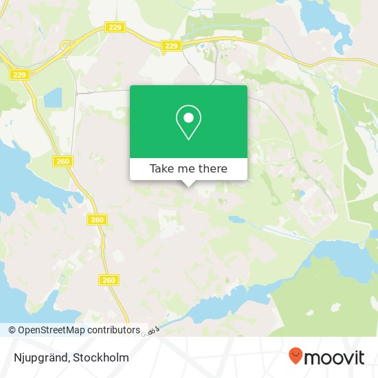 Njupgränd map