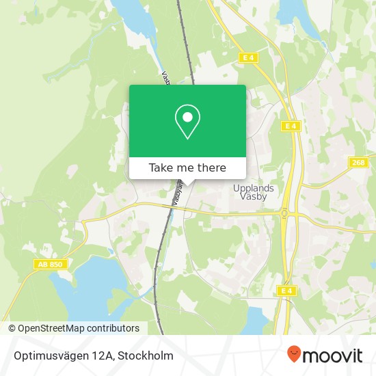 Optimusvägen 12A map