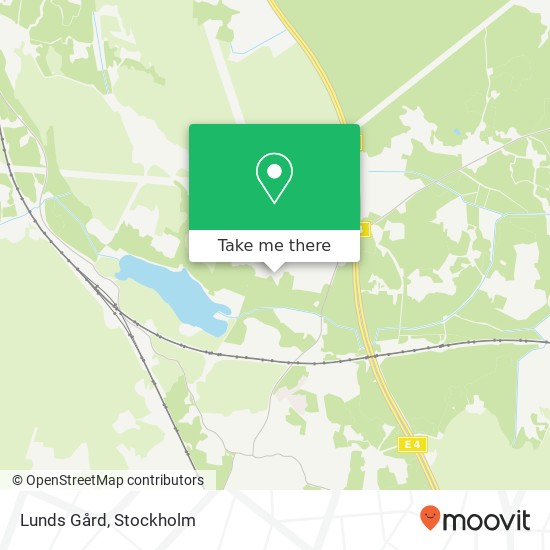 Lunds Gård map