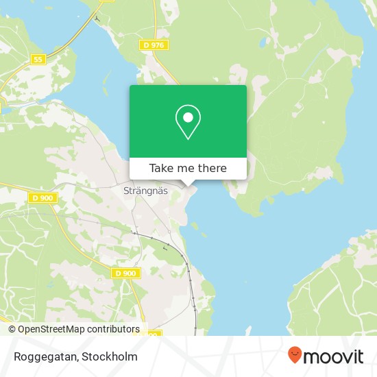 Roggegatan map