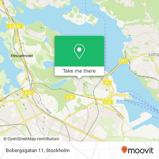 Bobergsgatan 11 map