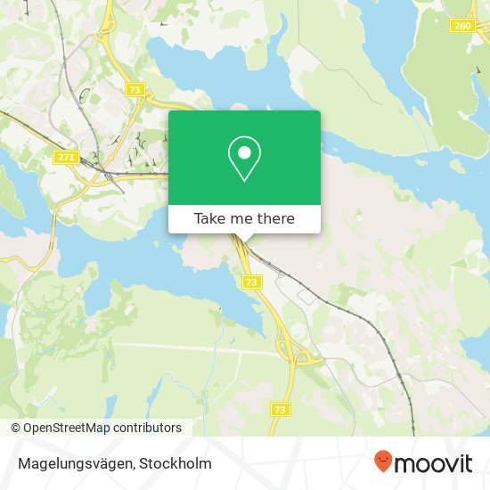 Magelungsvägen map