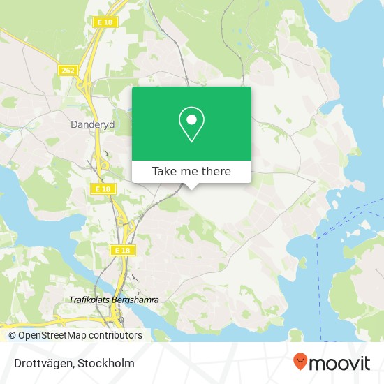 Drottvägen map