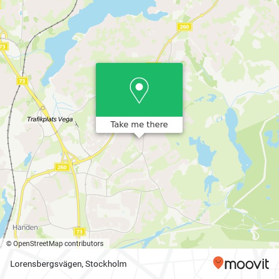 Lorensbergsvägen map