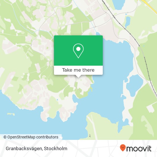 Granbacksvägen map