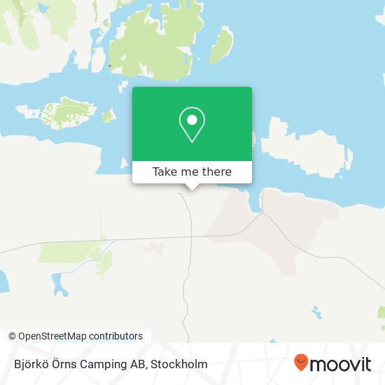 Björkö Örns Camping AB map