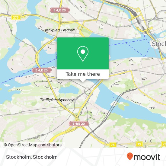 Stockholm map