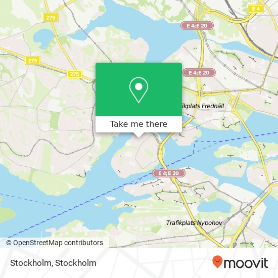 Stockholm map