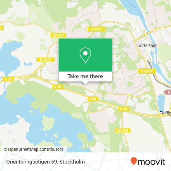 Orienteringsstigen 59 map