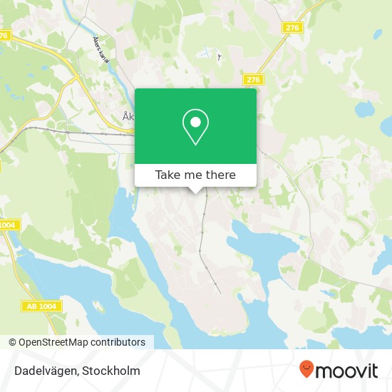 Dadelvägen map