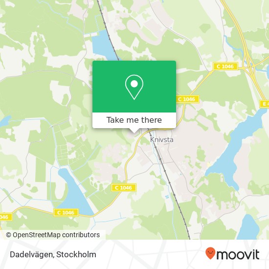 Dadelvägen map