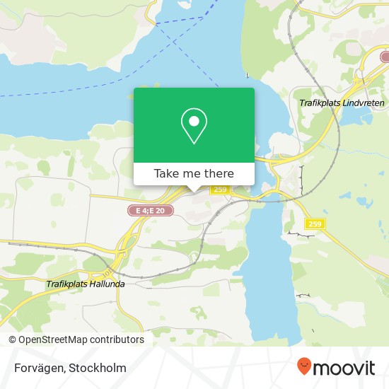 Forvägen map