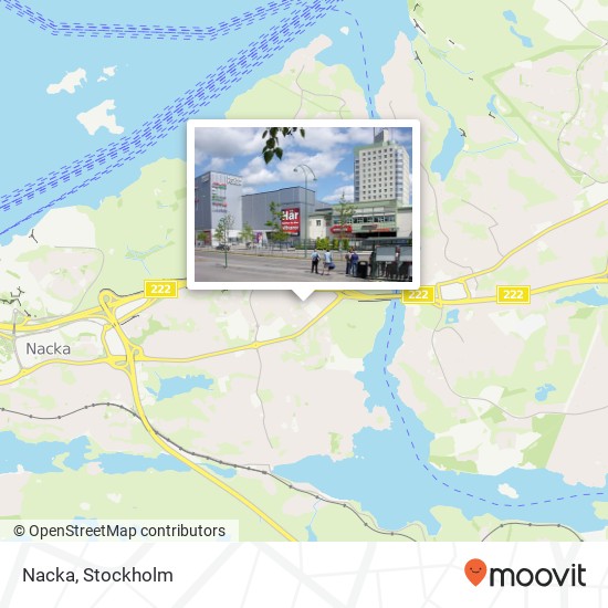 Nacka map