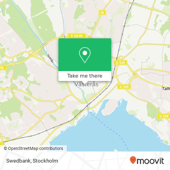 Swedbank map