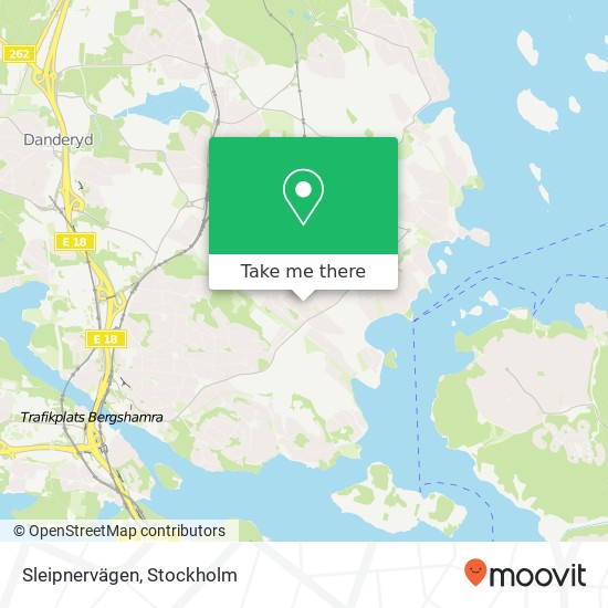 Sleipnervägen map