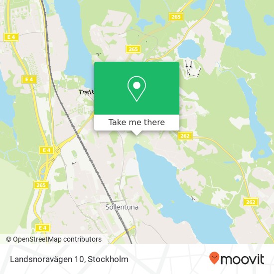 Landsnoravägen 10 map