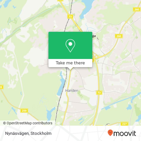 Nynäsvägen map