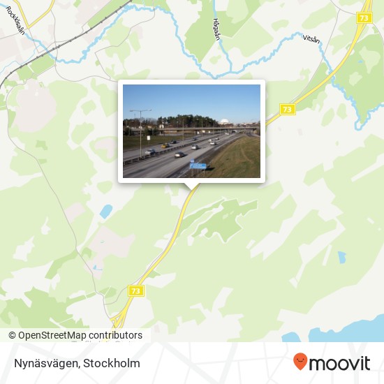 Nynäsvägen map