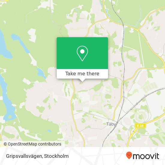 Gripsvallsvägen map