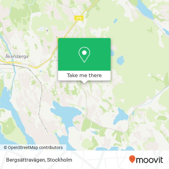 Bergsättravägen map