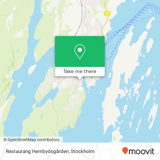 Restaurang Hembydsgården, Luddes gränd 2 SE-149 34 Nynäshamn map