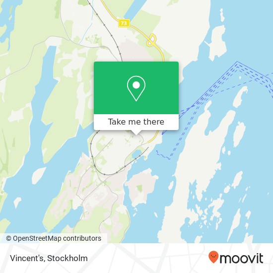 Vincent's, Stadshusplatsen 4 SE-149 30 Nynäshamn map