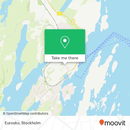 Eurosko, Centralgatan 14 SE-149 32 Nynäshamn map